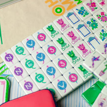 Load image into Gallery viewer, Mahjong Set, Palm Paradise/Sunset