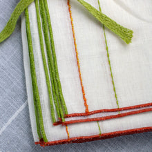 Load image into Gallery viewer, Porto Grass Paprika Napkins, Set of 4