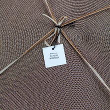 Load image into Gallery viewer, Rustic Piped Oxford Placemets, Set of 4