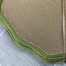 Load image into Gallery viewer, Rustic Piped Oxford Placemets, Set of 4