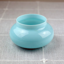 Load image into Gallery viewer, Blue Blown Glass Bowl