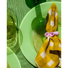 Load image into Gallery viewer, Yellow Cross-Hatch Napkin, Set of 4