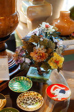 Load image into Gallery viewer, Chinese Jade & Agate Carved Bonsai Flower Tree, 13"