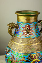 Load image into Gallery viewer, Aesthetic Movement Cloisonne Banded Jar, 1880s-1890s