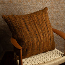 Load image into Gallery viewer, TREKO Makun Textured Pillow, Apple Tree/Bark 26x26