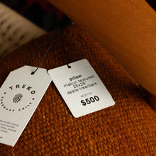 Load image into Gallery viewer, TREKO Makun Textured Pillow, Apple Tree/Bark 26x26