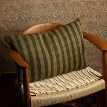 Load image into Gallery viewer, TREKO Pillow Karu Emerald/Apple Green 24x15"