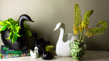 Load image into Gallery viewer, Tina Frey Swan Vessel, Medium