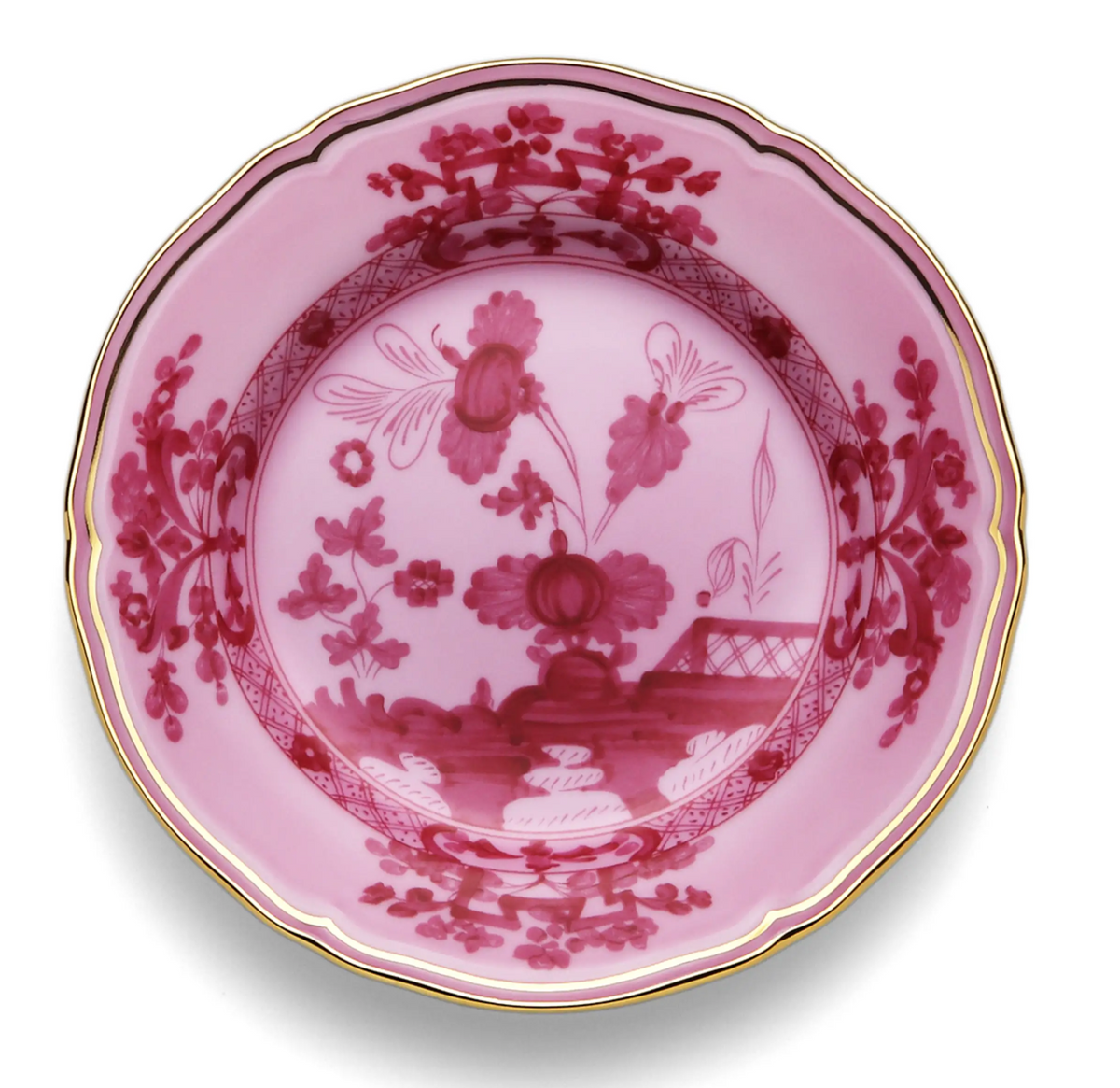 Richard Ginori Oriente Italiano Porpora B&B Plates, set of 4