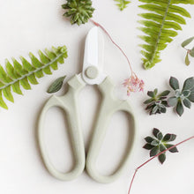 Load image into Gallery viewer, Japanese Floral Clippers - Sage Green