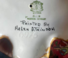 Load image into Gallery viewer, Vintage Gerold Porzellan Porcelain Handpainted Ceramic Bird Trio