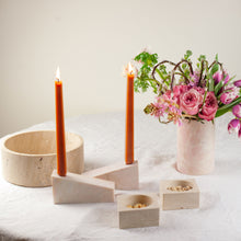 Load image into Gallery viewer, Stone Fruit Bowl, Travertine