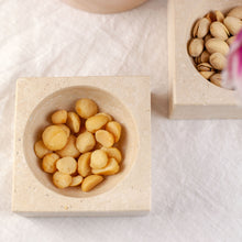 Load image into Gallery viewer, Marble Block Bowl, Travertine