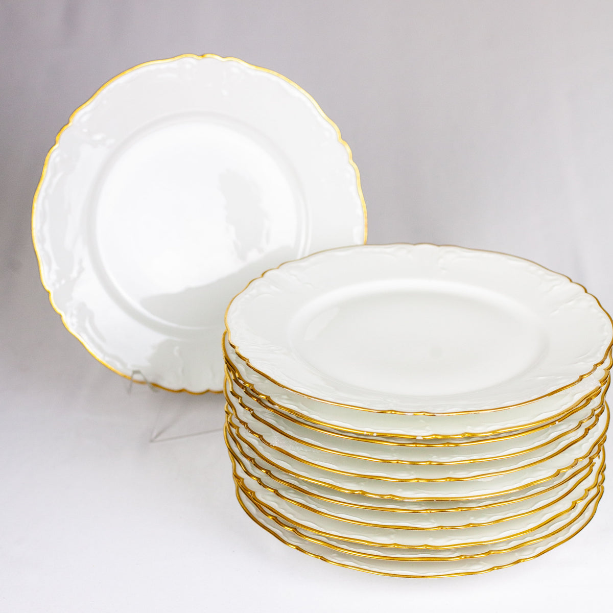 Haviland Limoges Dinner Plates fleurdetroit