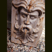 Load image into Gallery viewer, Vintage Bearded Man Iron Fountain Head
