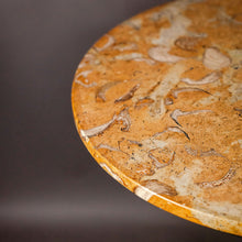 Load image into Gallery viewer, Vintage Cast Iron and Marble Bistro Table
