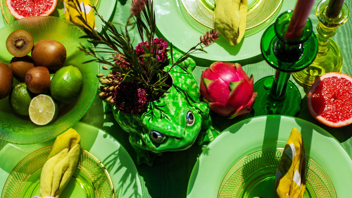 Citrus-Inspired Summer Table Design