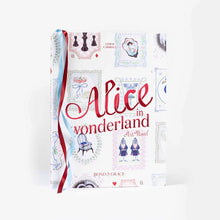 Load image into Gallery viewer, Alice in Wonderland Art Novel, "Wonderful Curiosities" Art Cover
