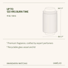 Load image into Gallery viewer, La Jolie Muse Amélie Candle Collection, 19 oz
