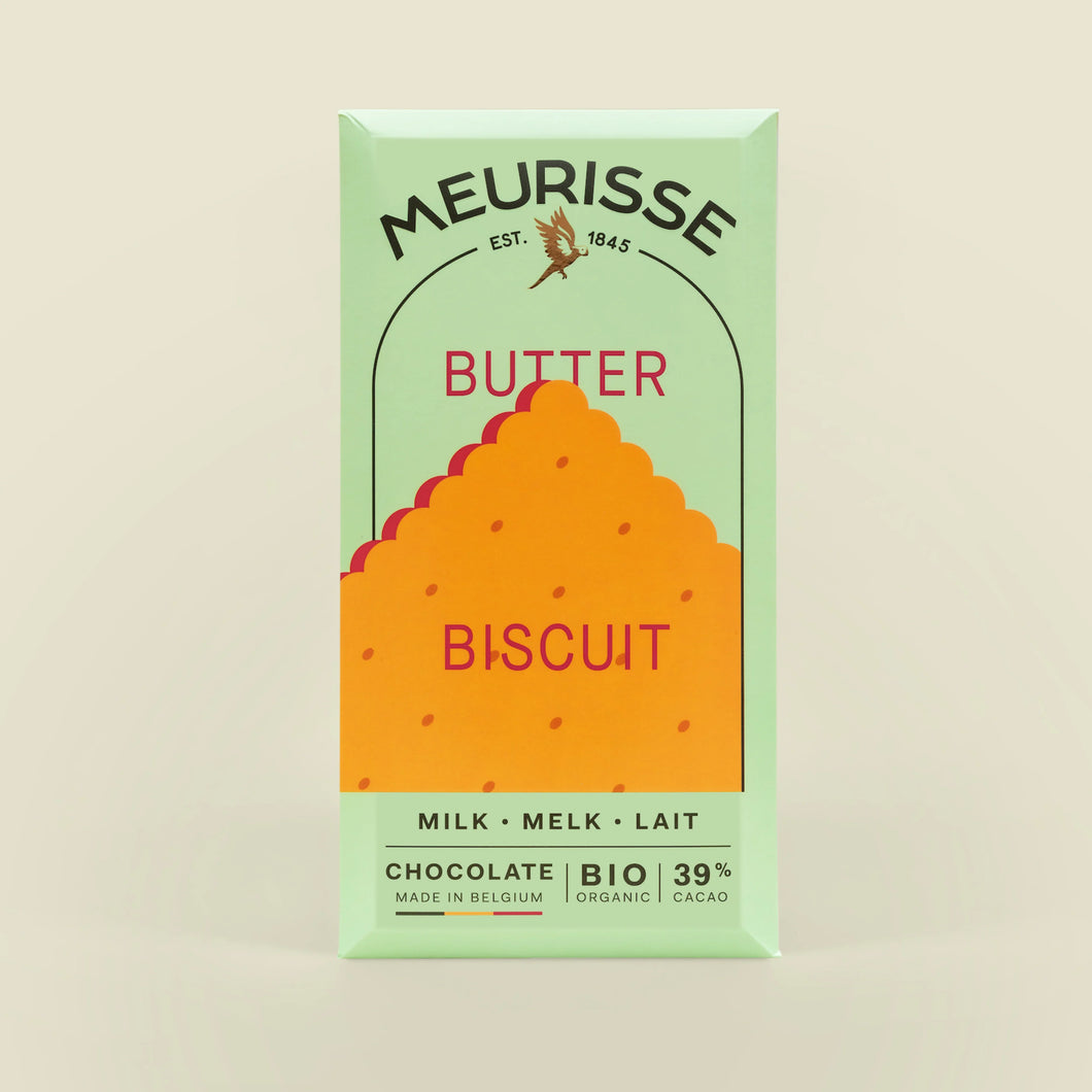 Meurisse Milk chocolate with Butter Biscuit