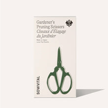 Load image into Gallery viewer, Sowvital Gardener&#39;s Pruning Scissors

