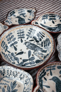 Adrift Pottery Bowl with Curlew, Wales