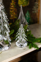 Load image into Gallery viewer, Simon Pearce 5-sided Glass Evergreen Tree, 6&quot;

