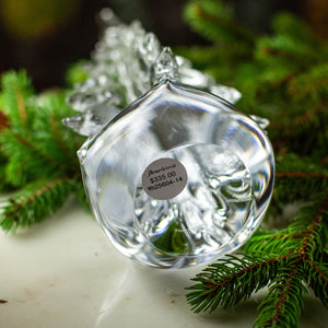 Simon Pearce 5-Sided Glass Evergreen Tree, 14"