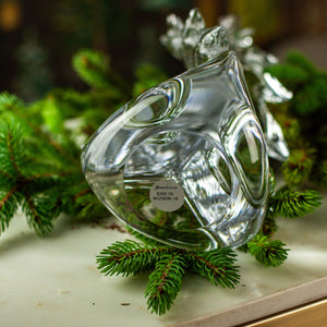 Simon Pearce Vermont Twist Glass Evergreen Tree, 18"