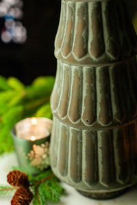 Bronze and Green Norway Tree, 18.5"
