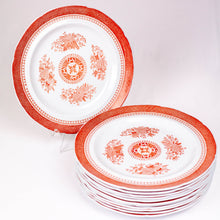 Load image into Gallery viewer, Spode Fitzhugh Red Dinner Plates, Set Of 12
