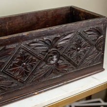 Load image into Gallery viewer, English Carved Wood Trough, Vintage
