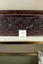 Load image into Gallery viewer, English Carved Wood Trough, Vintage
