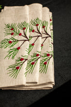 Load image into Gallery viewer, Flax Juniper Berry Napkin by Deborah Rhodes, Set of 4
