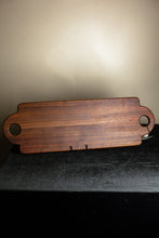 Load image into Gallery viewer, Rough Sawn Detroit Walnut Charcuterie Board, 24&quot;
