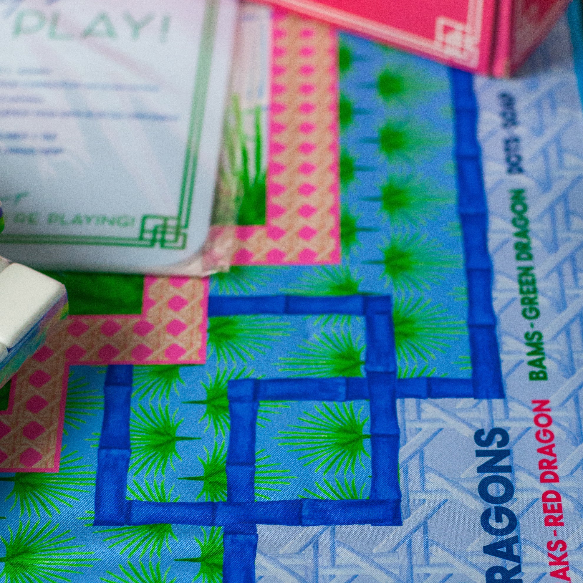 Mahjong Set, Palm Paradise/Sunset