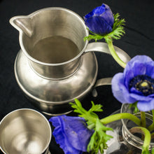 Load image into Gallery viewer, Arno Footed Pewter Goblet, Handcrafted in Italy
