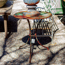 Load image into Gallery viewer, French Red Iron Bistro Table, c. 1920
