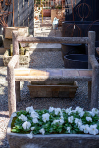 Faux Bois Bench, Concrete, Belgium