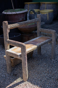 Faux Bois Bench, Concrete, Belgium