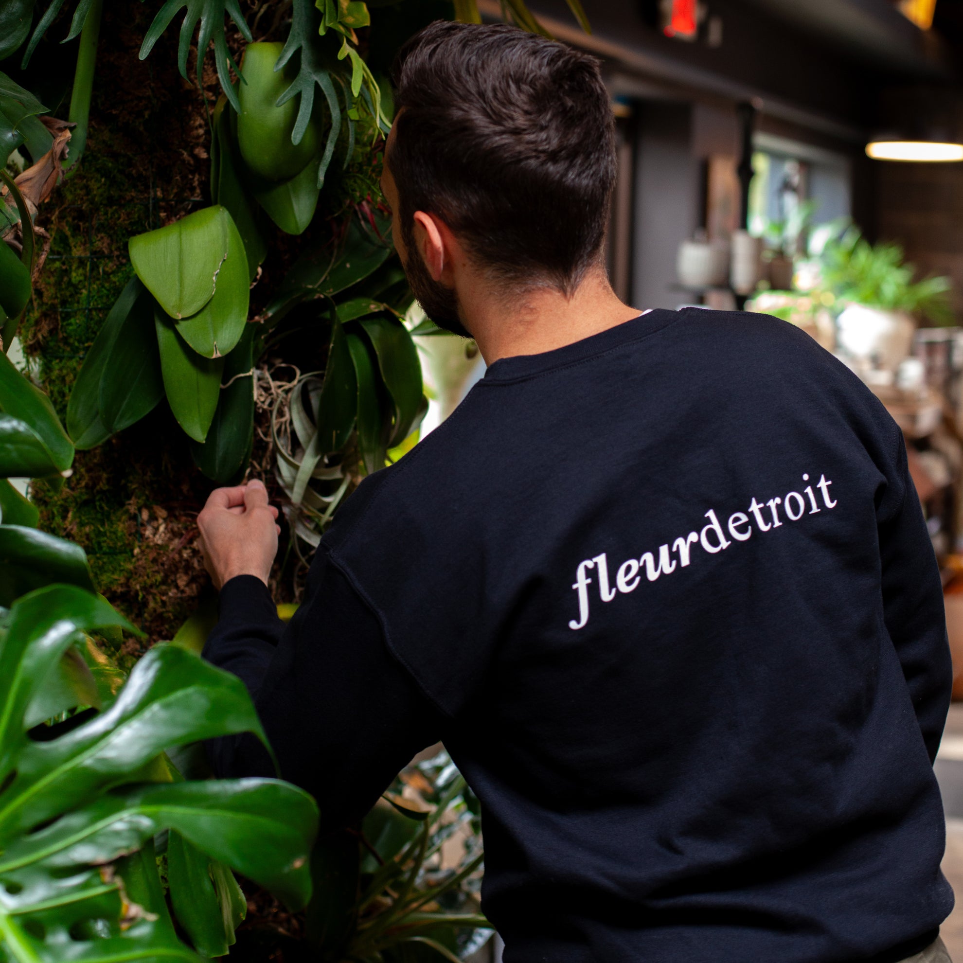 fleurdetroit Crewneck Sweatshirt