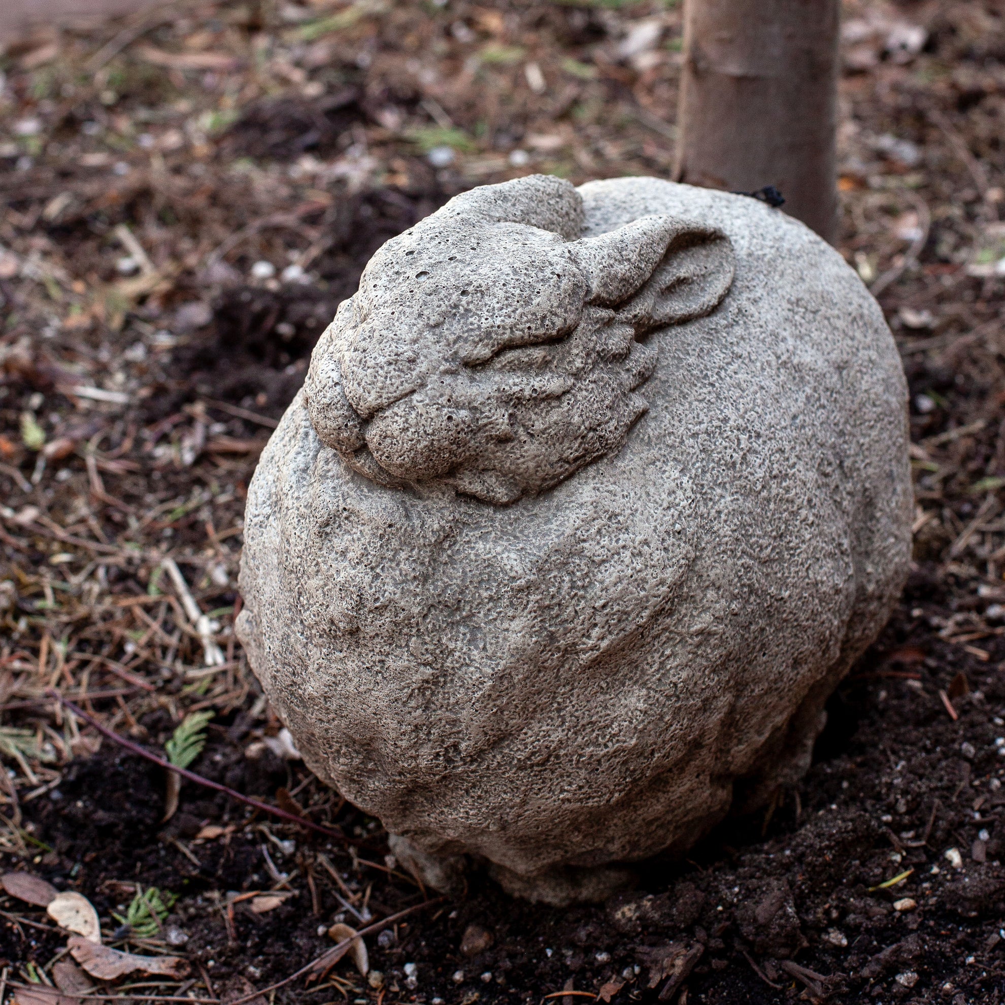 Cast Stone Fat Rabbit