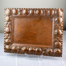 Load image into Gallery viewer, Belgian Hand-Hammered Copper Tray
