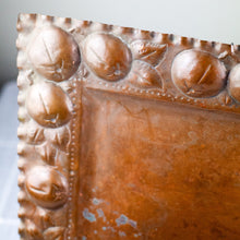Load image into Gallery viewer, Belgian Hand-Hammered Copper Tray
