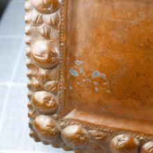 Load image into Gallery viewer, Belgian Hand-Hammered Copper Tray

