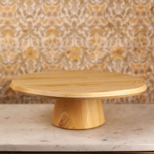 Ash Wood Cake Stand