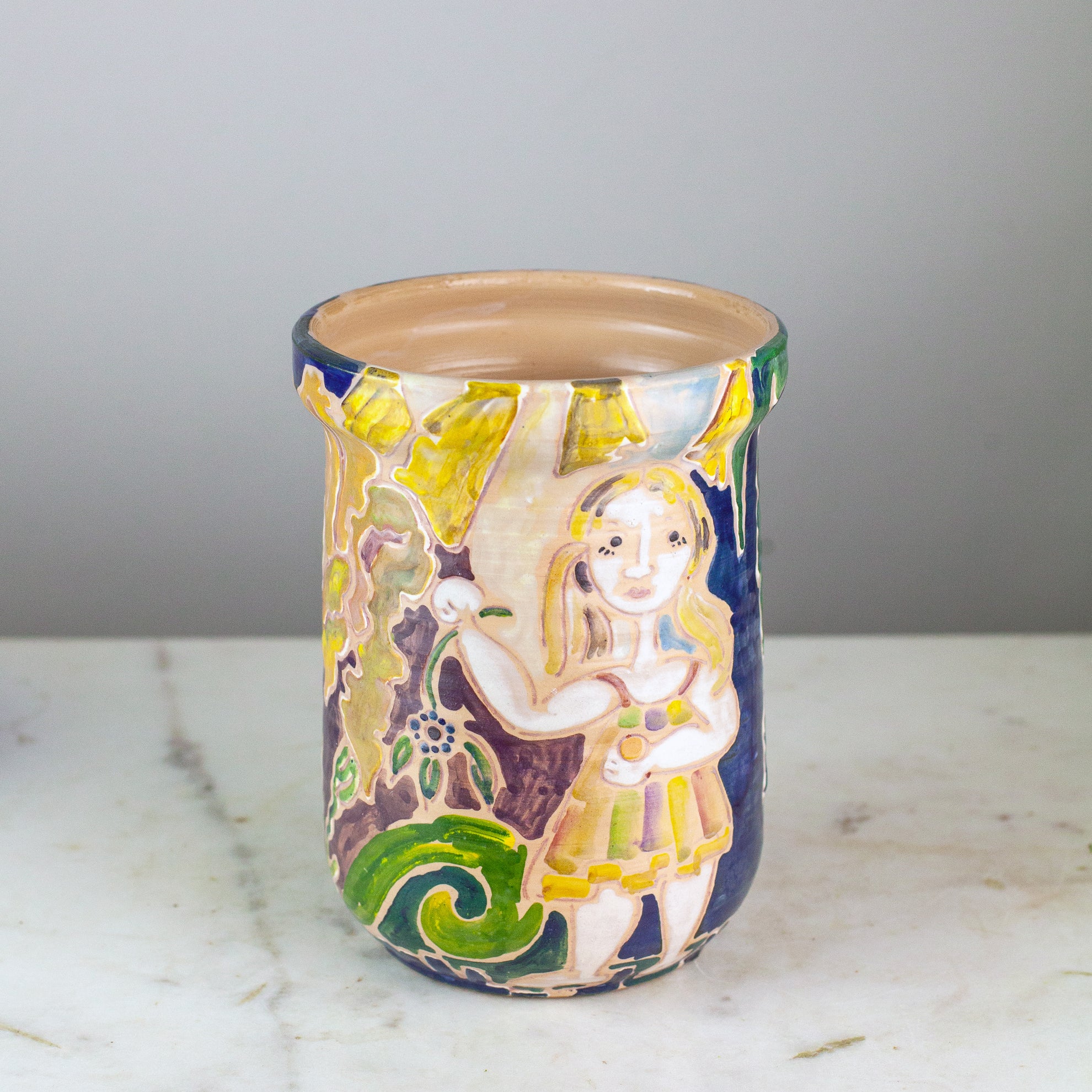 Shearwater Pottery Spoonholder, James Anderson & Patricia Findeisen, 2002