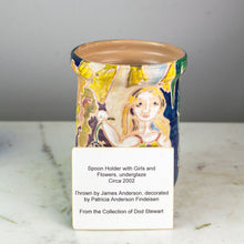 Load image into Gallery viewer, Shearwater Pottery Spoonholder, James Anderson &amp; Patricia Findeisen, 2002
