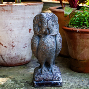 English H. Crowther LTD Lead Owl, 20th C.