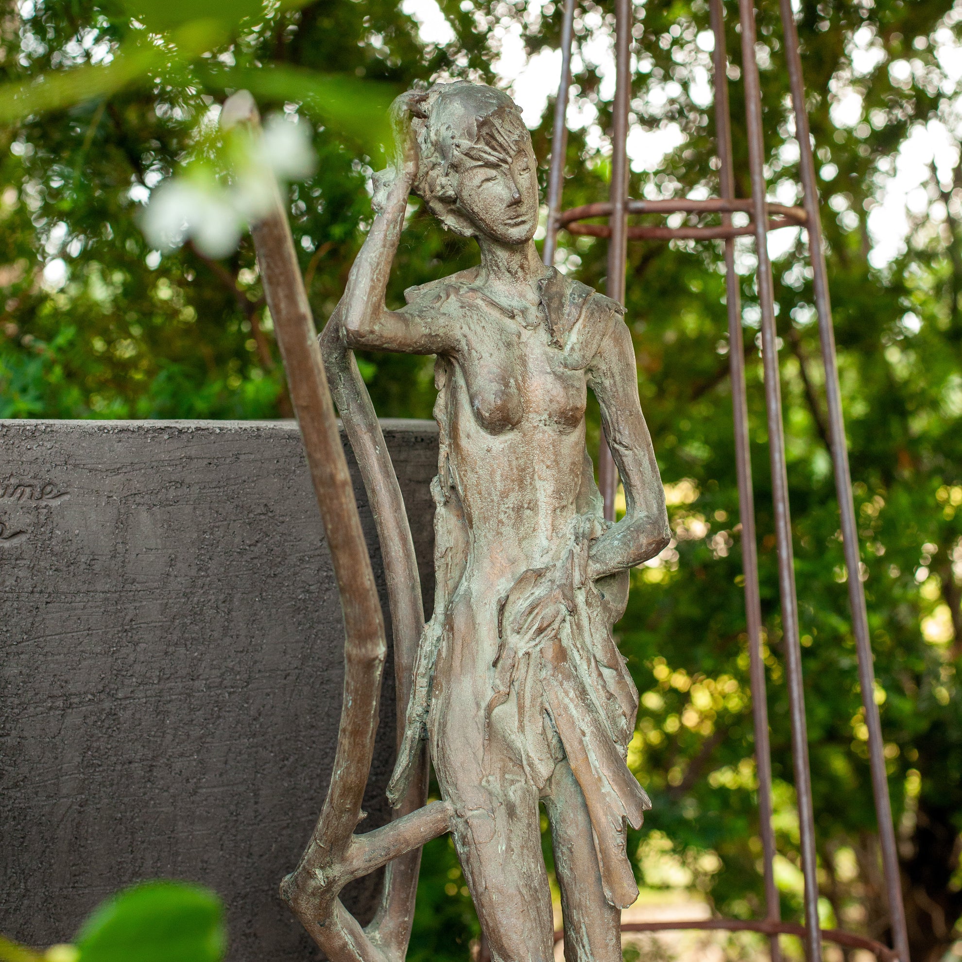 Nicola Simbari Bronze Sculpture - Untitled Nude, 1994
